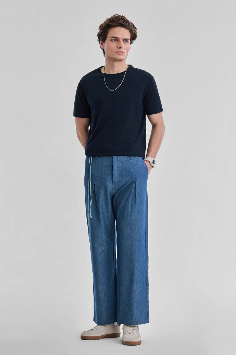 سنيتش Straight Fit Stretch Trousers